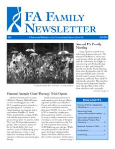 FA Family Newsletter Fall 04