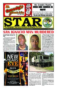 Sunday, January 4, STAR - Tels:  & 