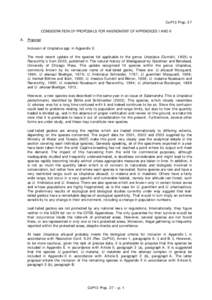 CoP13 Prop. 27 CONSIDERATION OF PROPOSALS FOR AMENDMENT OF APPENDICES I AND II A. Proposal Inclusion of Uroplatus spp. in Appendix II. The most recent update of the species list applicable to the genus Uroplatus (Duméri