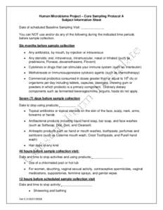 Dosage forms / Antiseptics / Hygiene / Antibiotics / Purell / Topical medication / Douche / Softsoap / Sampling