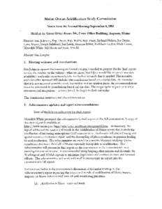 Development of Nutrient Criteria For Maine’s Coastal Waters Submitted Pursuant to Resolve 2007, chapter 49 Maine Department of Environmental Protection 17 State House Station