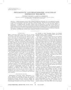 J. Paleont., 84(1), 2010, pp. 128–136 Copyright ’ 2010, The Paleontological Society[removed][removed]$03.00