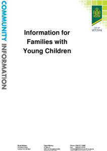 Microsoft Word - Information for families with Young Children - No 02