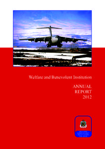 Welfare and Benevolent Institution ANNUAL REPORT[removed]WELFARE