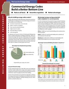 The Case for Energy Codes  Commercial Contractors and Designers Commercial Energy Codes Build a Better Bottom Line