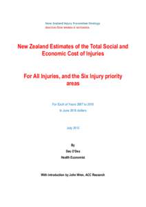 New Zealand Estimates of the Total