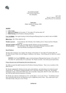 PLANNING BOARD TOWN OF EAST KINGSTON New Hampshire[removed]David F. Sullivan, Chairman Edward Warren, Vice Chairman