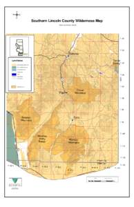 T. 1N  Southern Lincoln County Wilderness Map Public Law Number[removed]T. 1S