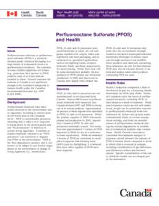 Perfluorooctane Sulfonate (PFOS) and Health