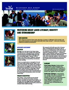 North Central Association of Colleges and Schools / Association of Public and Land-Grant Universities / Oak Ridge Associated Universities / American Association of State Colleges and Universities / Environmental social science / Great Lakes / Environmental education / Grand Valley State University / Geography of Michigan / Michigan / Education