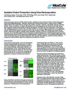 Biochemistry / Transfection / Chinese hamster ovary cell / Lipofection / Electroporation / Molecular cloning / Virus-like particle / Vector / Antibody / Biology / Molecular biology / Gene delivery