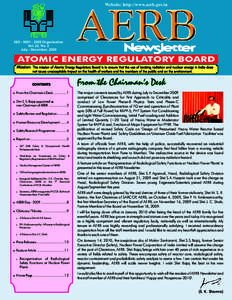 Atomic Energy Regulatory Board / Nuclear energy in India / Department of Atomic Energy / Tarapur Atomic Power Station / Nuclear safety / Kalpakkam / Mumbai / Nuclear power plant / Radiation protection / Nuclear technology / Energy / Nuclear physics