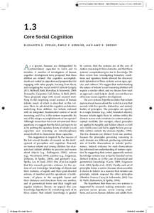 Neuroscience / Behavioural sciences / Developmental psychology / Guggenheim Fellows / Preferential looking / Social cognition / Domain specificity / Elizabeth Spelke / Cognitive development / Science / Cognitive science / Ethology