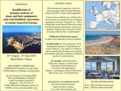 Earthquake engineering / Structural analysis / Seismic hazard / Seismic analysis / Seismology