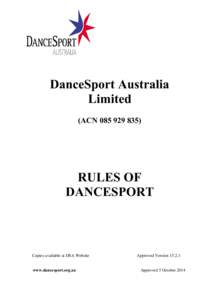 Microsoft Word - rules_of_dancesportv15.2.1