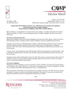 p-03�p�ss�eases and Advisories 2009�t Election 2009 Release.wpd