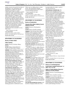 Federal Register / Vol. 74, No[removed]Thursday, October 8, [removed]Notices entities must be licensed by the State of Washington. The Amendment also significantly modifies the dispute resolution processes to a more collabo