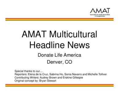 Microsoft PowerPoint - AMAT Multicultural Headline News_0611 [Compatibility Mode]