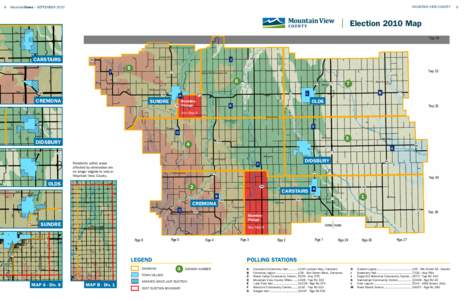 Alberta provincial electoral districts / Mountain View County /  Alberta / Olds-Didsbury-Three Hills