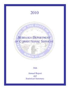 2010  NEBRASKA DEPARTMENT OF CORRECTIONAL SERVICES  36th