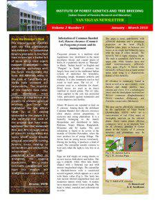 INSTITUTE OF FOREST GENETICS AND TREE BREEDING (Indian Council of Forestry Research and Education)