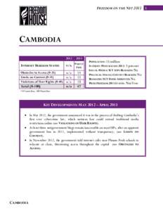 Phnom Penh / The Phnom Penh Post / Outline of Cambodia / Cambodia / Asia / Human rights in Cambodia