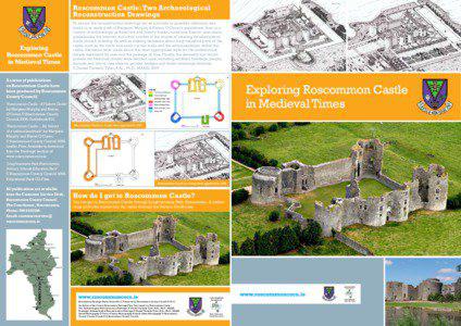 Roscommon Castle: Two Archaeological Reconstruction Drawings
