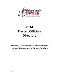 2014 Elected Officials Directory
