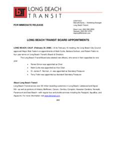 LONG BEACH TRANSIT DETOURE ALERT FOR SUNDAY’S TRIATHLON