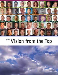 SIIA’S  Vision from the Top SIIA’S