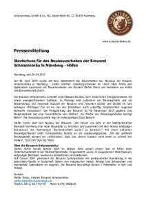 Schanzenbräu GmbH & Co. KG, Adam-Klein-Str. 27, 90429 Nürnberg  ! ! ! !