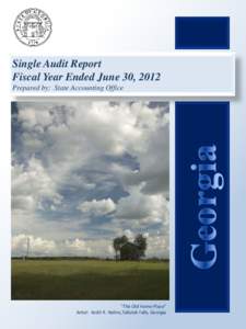 Single Audit Report Fiscal Year Ended June 30, 2012 Prepared by: State Accounting Office 