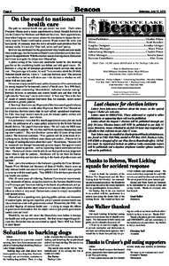 Page   Saturday, July 17, 2010 On the road to national health care