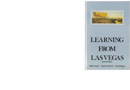 LEARNING FROM LAS VEGAS Revised Edition  Robert Venturi
