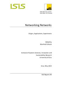 Network theory / Networks / Self-organization / Social information processing / Systems theory / Network science / Social network analysis / Social network / Complex network / Sociometry / Evolving networks