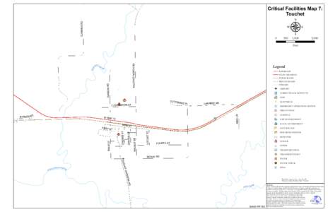 CUMMINS RD  Critical Facilities Map 7: Touchet  0