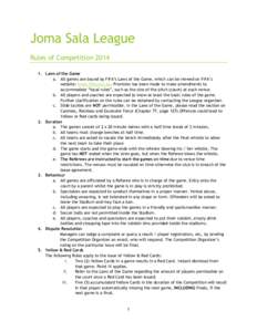 Microsoft Word - JSL Rules of Competition
