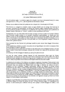 [extrait du] CHAPITRE XI [de l’analyse caractérielle de WILHELM REICH] LE CARACTÈRE MASOCHISTE Note du traducteur anglais : La traduction anglaise de ce chapitre a paru dans le International Journal of Sex-economy an