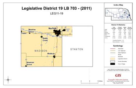 Index Map  Legislative District 19 LB[removed]LEG11[removed]