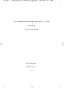 Anti-Catholicism in the United Kingdom / Calvinism / John Calvin / Protestant Reformation / Scottish Reformation / The Story of Civilization / John Knox / Alexander Ales / Patrick Hamilton / Christianity / Protestantism / Protestant Reformers