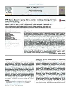 Neurocomputing–373  Contents lists available at ScienceDirect Neurocomputing journal homepage: www.elsevier.com/locate/neucom