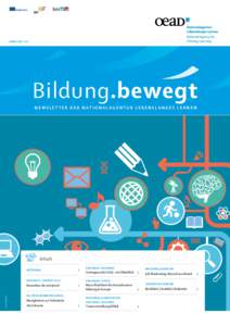 JUNI 2015 | 04  Bildung.bewegt N E W S L E T T E R D E R N AT I O N A L A G E N T U R L E B E N S L A N G E S L E R N E N