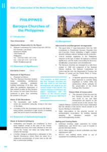 Ilocos Norte / Intramuros / Paoay Church / Laoag / Paoay /  Ilocos Norte / International Council on Monuments and Sites / Conservation-restoration / Architecture of the Philippines / Tourism in the Philippines / Philippines / Baroque Churches of the Philippines