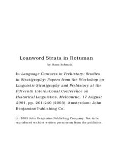 Rotuman language / Rotuman people / Central Pacific languages / Fijian people / Bruce Biggs / Fiji / Metathesis / Polynesian languages / Fara / Rotuma / Languages of Fiji / Oceania