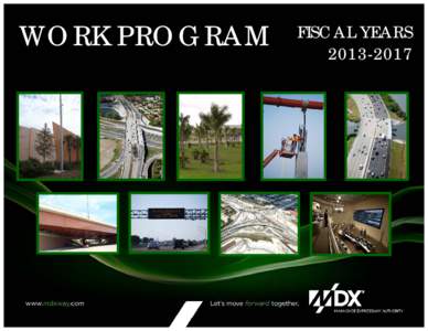 WORK PROGRAM  FISCAL YEARS  The Miami-Dade Expressway Authority (MDX)