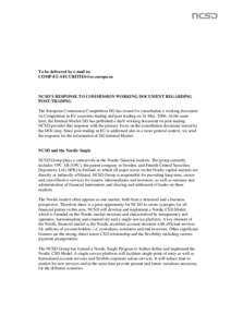 Financial markets / Cyberwarfare / National Cyber Security Division / United States Department of Homeland Security / Funds / Markets in Financial Instruments Directive / Collective investment scheme / Financial economics / Investment / Finance