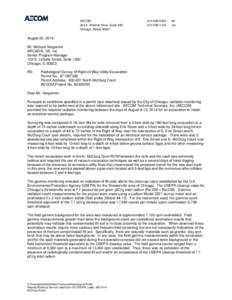 Radiological Survey[removed]N. McClurg Ct. - Aug. 20, 2014