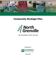 North Grenville Community Strategic Plan, McSweeney & Associates