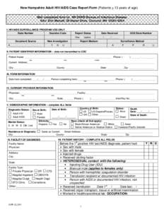 Microsoft Word - HIV_AIDS Adult Case Reporting Form.doc
