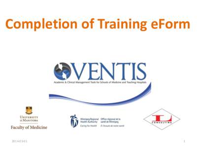 Completion of Training eForm[removed]